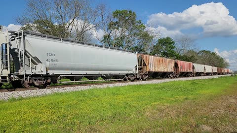 CSX 709 and 848 southbound on the Dothan Subdivision