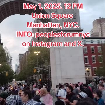 TODAY: International Workers' Day in New York City.