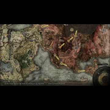 Elden Ring PC | Location of Map: Caelid from Caelid Highway South site of grace #shorts #eldenring
