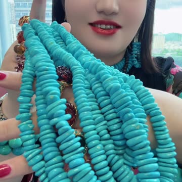 20250801-1 Natural Original Sterling Treatment Sleeping Beauty Turquoise Free Form Cut Natural