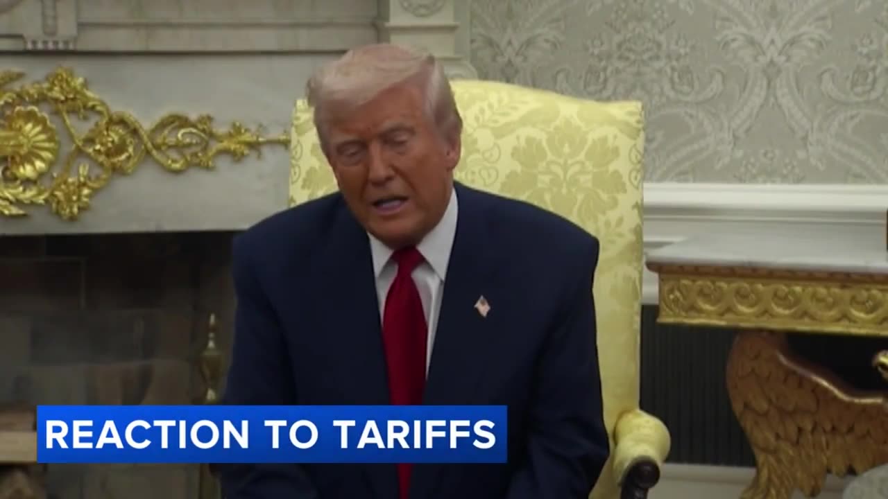 🚨 Tariff latest: Reaction after Trump makes it clear he's not backing down