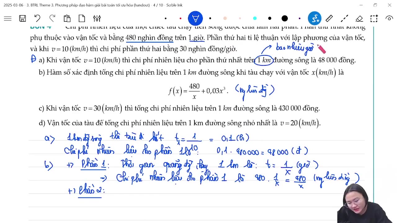 BTRL Theme 3 Phương pháp đạo hàm giải bài toán tối ưu hóa mp4
