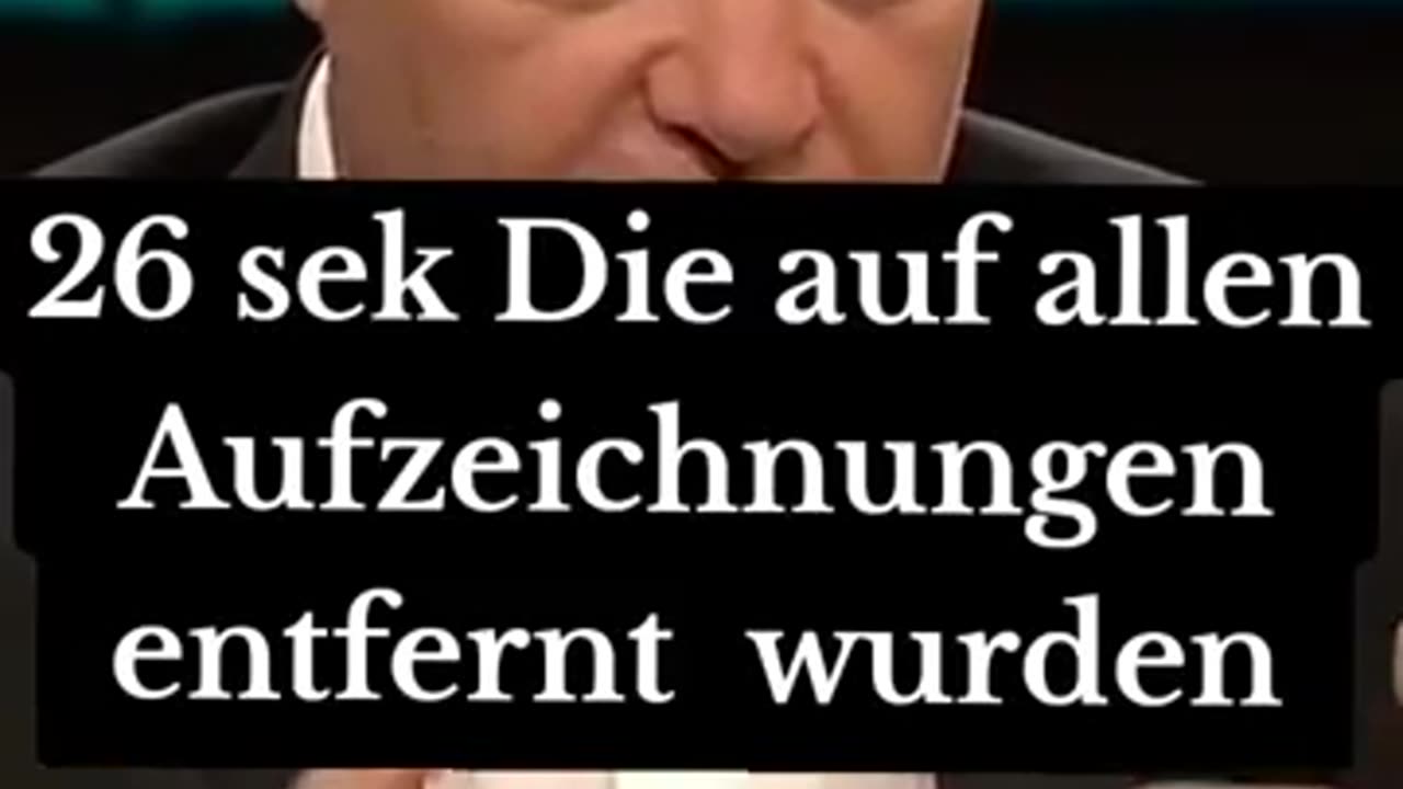 Gelöschte Lanz Szene - Habeck spricht den enormen Jutsizskandal in Deutschland an!
