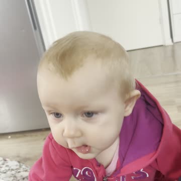 Baby Kayla’s Plotting Face — Tiny Plans, Big Laughs