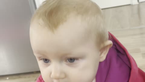 Baby Kayla’s Plotting Face — Tiny Plans, Big Laughs