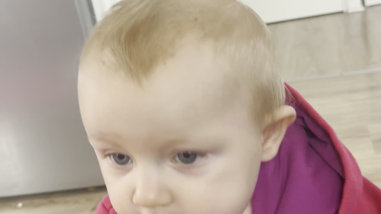 Baby Kayla’s Plotting Face — Tiny Plans, Big Laughs