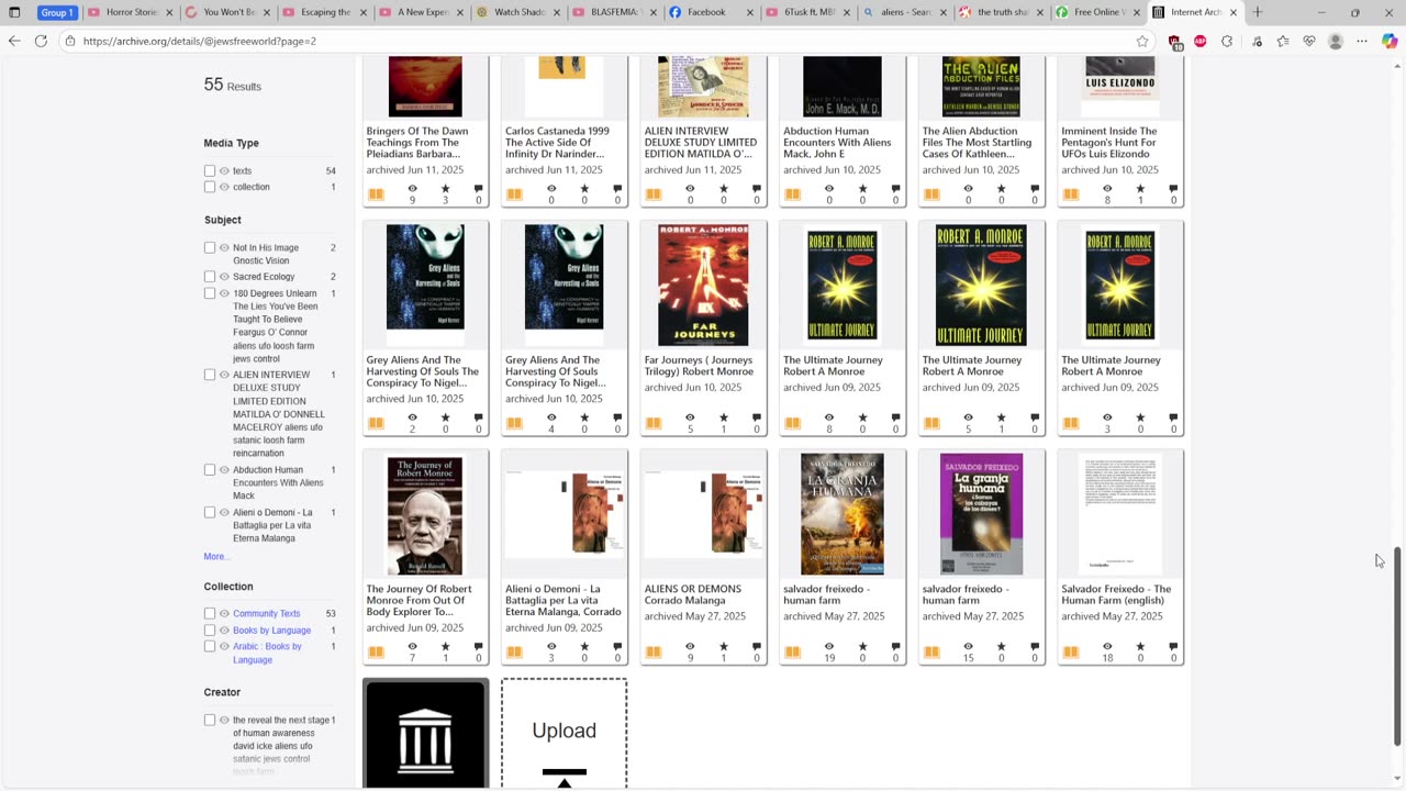 magical gods and angels or advance aliens?
