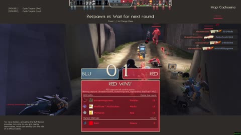 Pushing as Soldier on Cachoeira (Team Fortress 2)