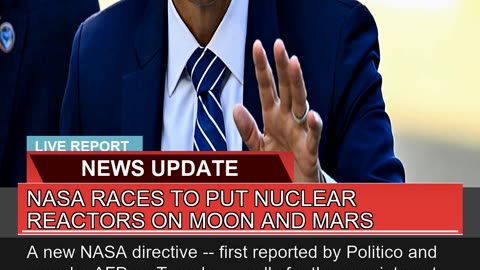 NASA Races to Put Nuclear Reactors on Moon and Mar