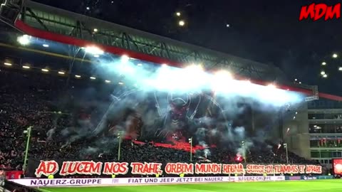 German soccer fans summon Lucifer in satanic display during home game