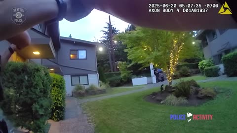 Bodycam Video of Shootout Between Seattle Officers and Barricaded Suspect