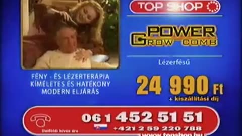 Top Shop | Velform Hair Grow Comb lézerfésű (2008)