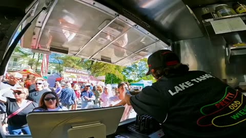 POV: Setting Up a Hotdog Food Truck Before the Rush | Part 1