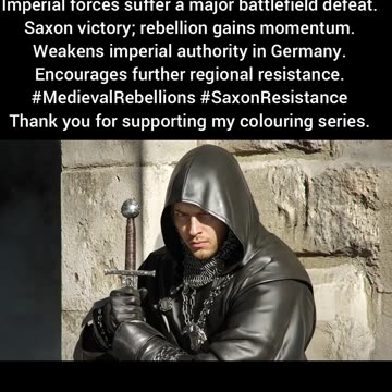 Saxons vs. Holy Roman Empire 1115 AD Battle of Welfesholz #MedievalRebellions