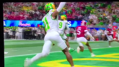 Ducks WR #9 Jamari Johnson TD🏈19yds.