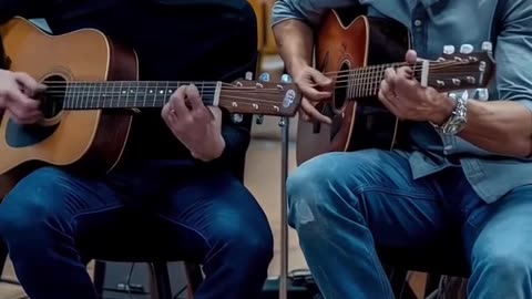 Messi and Cristiano Ronaldo play music