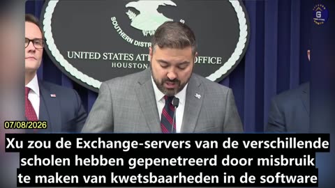 【NL】Ministerie van Justitie van de VS meldt arrestatie door CCP gesteunde hacker bij binnenkomst...