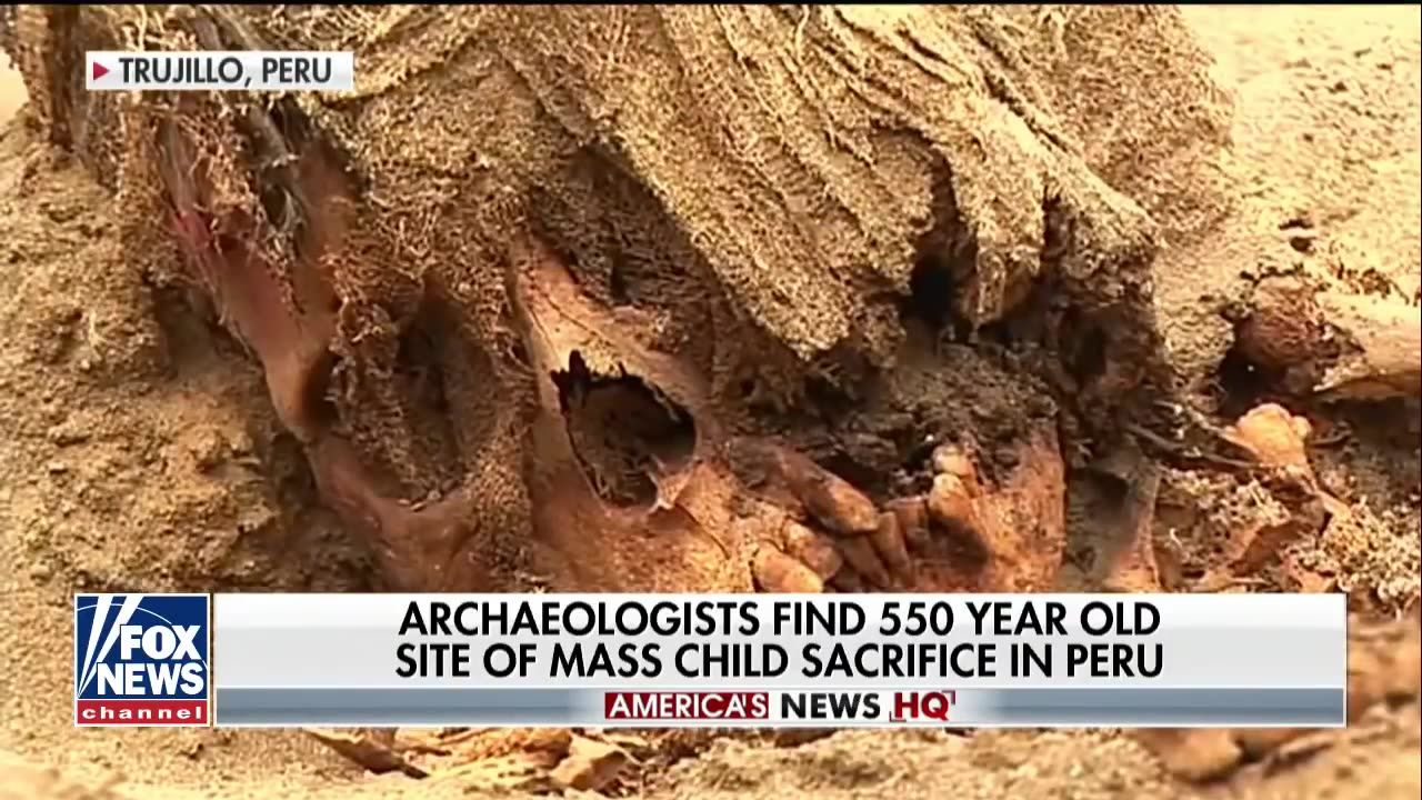 Archaeologists find proof of Child Sacrifice in ancient times