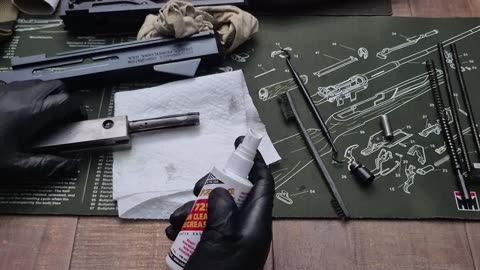 Auto ordnance Thompson M1A1 Sbr : field strip guide with A master armorer