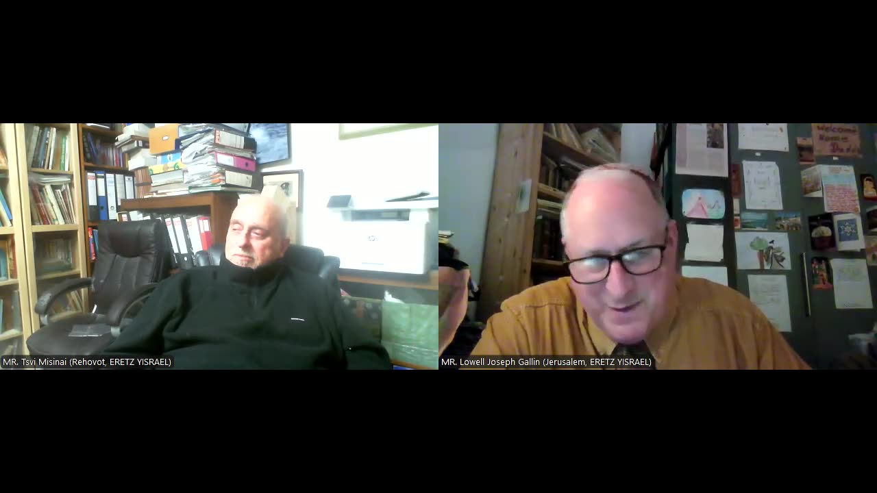R&B Monthly Seminar: R&B Jewish Roots Of Land Of Israel Arabs (Episode #18 -- Monday, March 24th, 2025). ChairMAN: MR. Tsvi Misinai (Rehovot, ERETZ YISRAEL/Land Of Israel)