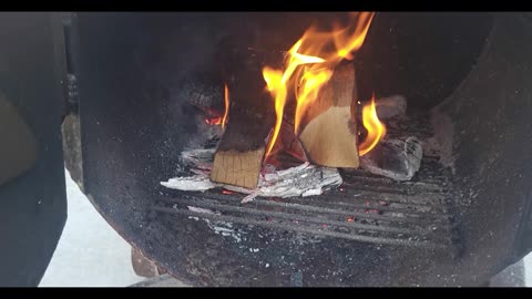 Smoked Pork in a Brinkmann Offset