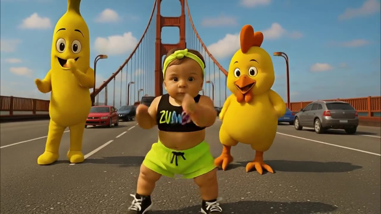 Dudidudidam | Chicken Banana | fun for kids!