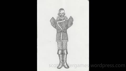 Soldier Pencil Sketch Video #26 (10-19-2025)