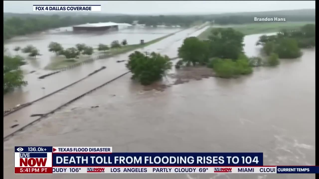 🚨🚨🚨 Death toll reaches 104 in Texas as search and rescue efforts continue