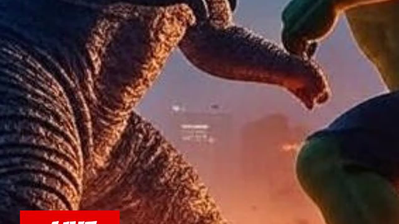 epic cinematic battle between Godzilla and King Kong