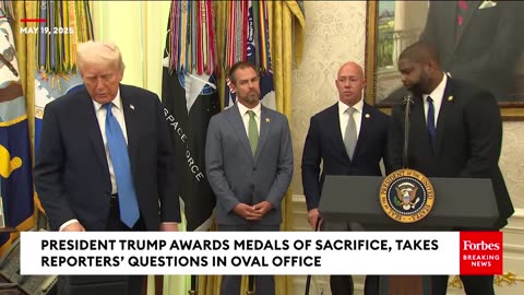 POTUS awards Medal of Sacrifice, briefs press after Pres. Putin Phone Call