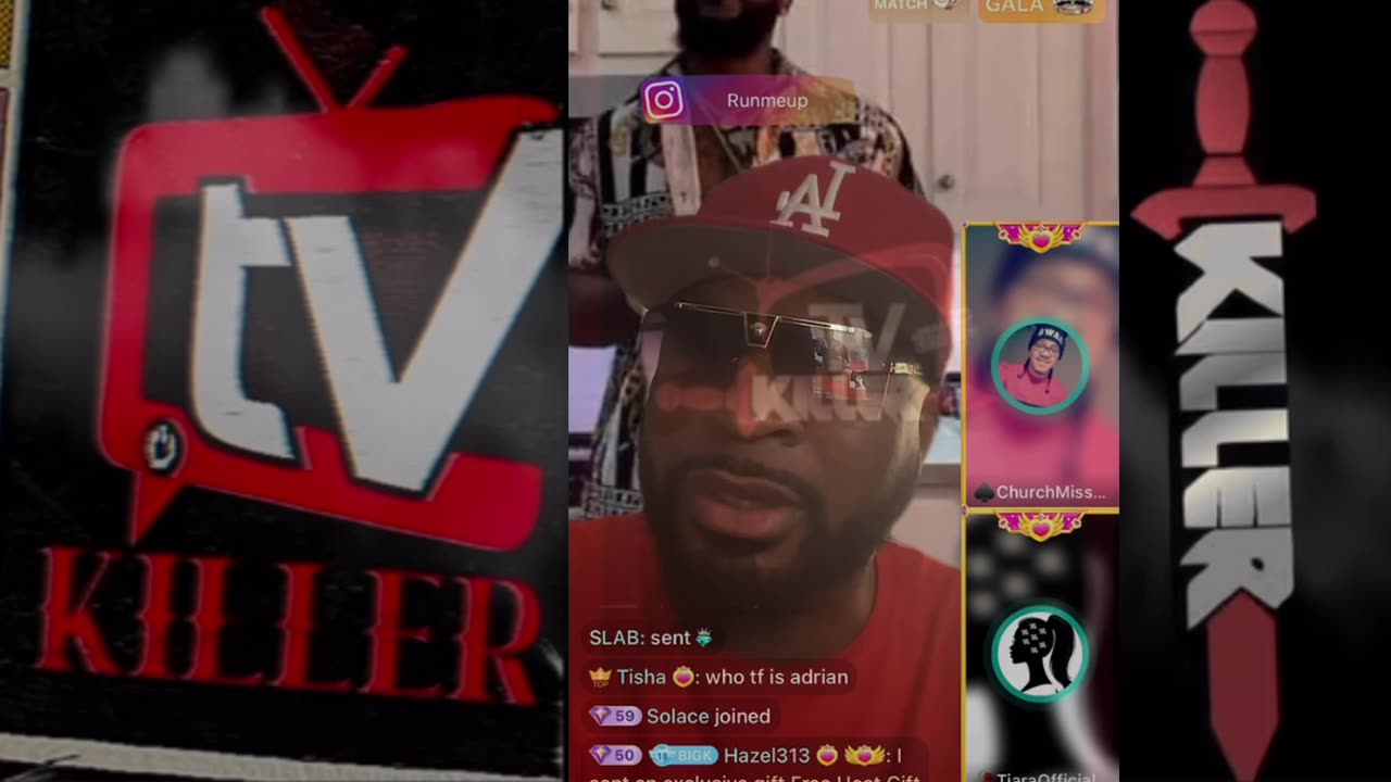 CHURCH MS P & TIARA JOINS KEVIN JONES LIVE CUTTING ALL THE WAY UP