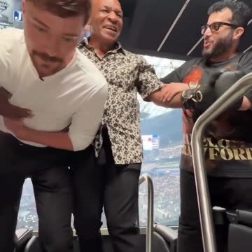 Mike Tyson KOs MrBeast With a Brutal Body Shot