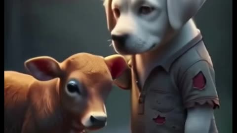 Poor Cute Cow Lost His Parents 🥺🥺