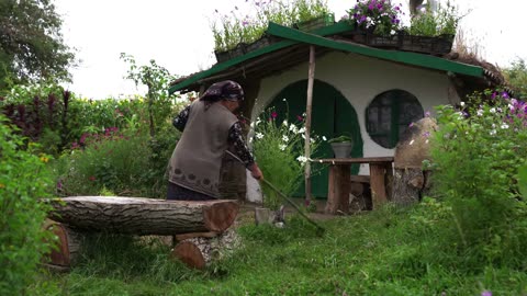 Making TRADITIONAL AZERBAIJANI COUNTRYSIDE BREAKFAST With Fresh Bread