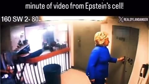 They just uncovered the missing minute of video from Epstein's cell!