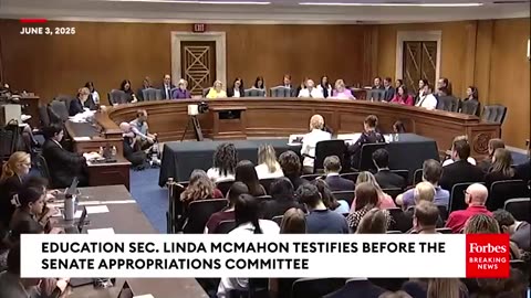 FULL HEARING: Education Sec. Linda McMahon Testifies Before The Senate Appropriations Committee