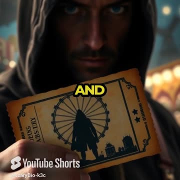 Forgotten Ticket Booth Reveals Dark Future! 😱🎡#shorts