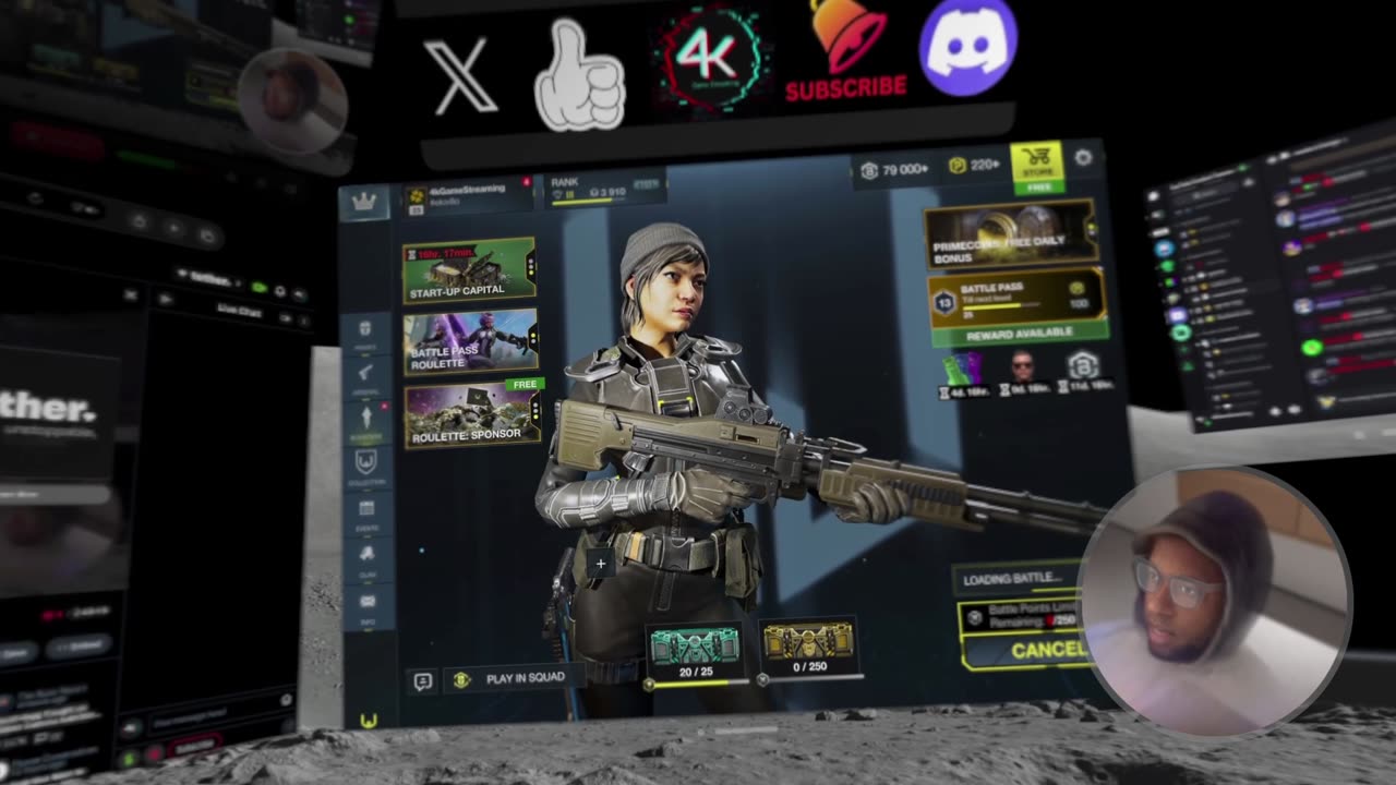 Let’s play Battle Prime in VR and share Live Intel via discord.gg/PTd4Erht. See you soon, Tyrone.