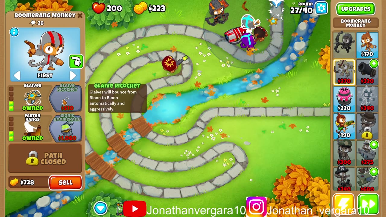 bloons tower defense gameplay