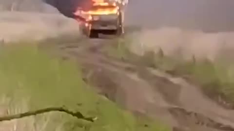 🔥🚙 Destruction of an occupier truck and detonation of ammunition in the deep