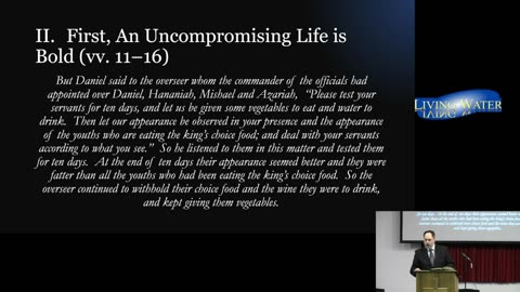 “Results of an Uncompromised Life” (Dan. 1:11–21)