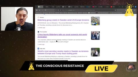 Mainstream Alternativmedien ignorieren Bilderbergtreffen 2025 (The Conscious Resistance - Deutsch)