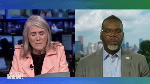 Chicago Mayor Brandon Johnson Tells Trump to Stay Out; Decries Authoritarianism, War on Poor People