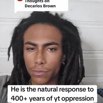 “Blacks are threatening to kill more Wһitеs at random, because of slavery.“ | Better inform them then that it was the Jews that were enslaving blacks and whites at the same time. More Jews and blacks had more slaves than whites