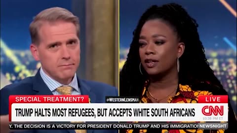 🚨Scott Jennings calls out Dems animosity & rage over Afrikaner refugees