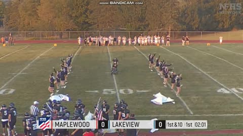 SEPTEMBER 13 2024 HIGH SCHOOL FOOTBALL: LAKEVIEW VS MAPLEWOOD PART 1