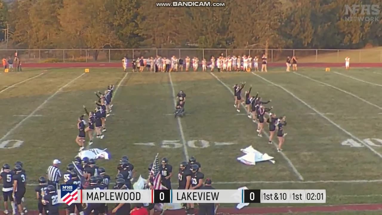 SEPTEMBER 13 2024 HIGH SCHOOL FOOTBALL: LAKEVIEW VS MAPLEWOOD PART 1