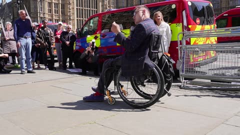 Protest Against the Assisted Dying Bill 16th May 2025: Part 5 - George, also Not Dead Yet