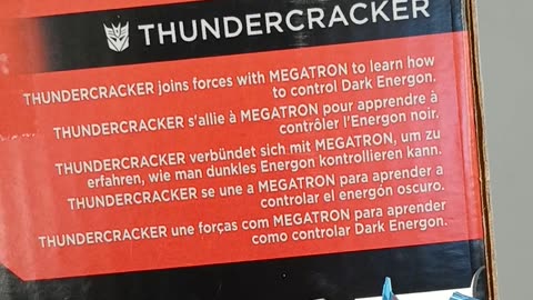 ALL HAIL MEGATRON!! #THUNDERCRACKER