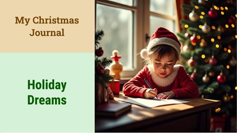 Dear Santa: My Christmas Journal - Your Festive Writing Companion